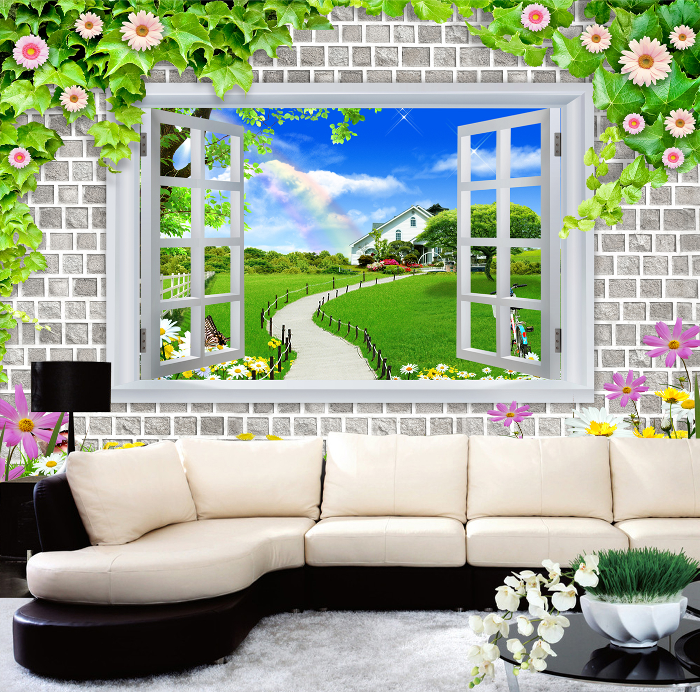 背景墙打印机打印效果