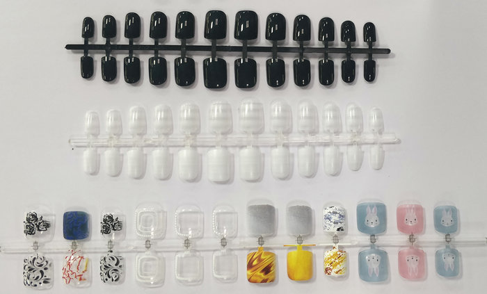 UV打印机打印美甲片 UV打印机打印美甲片